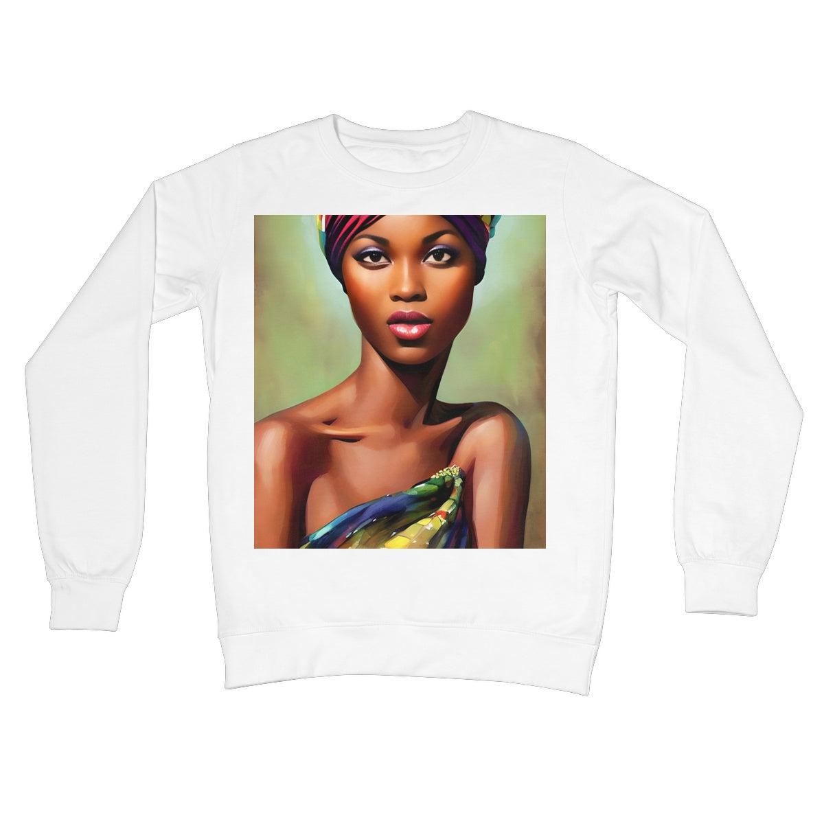 Goddess Tribal Crew Neck Sweatshirt