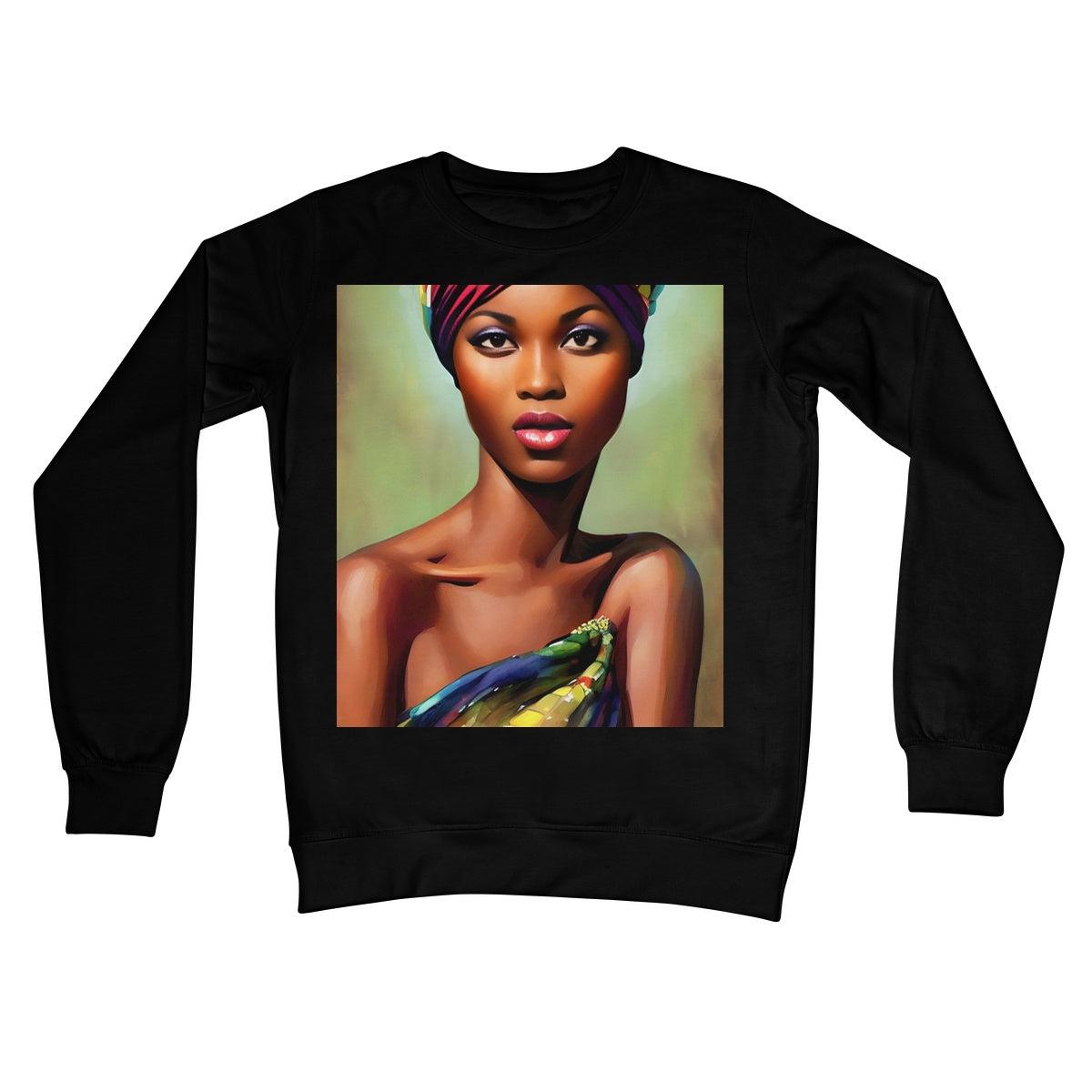 Goddess Tribal Crew Neck Sweatshirt