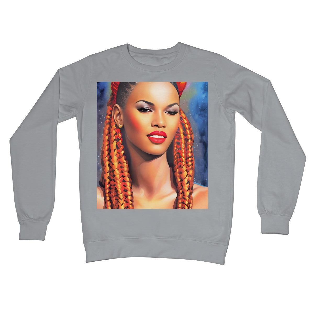 Goddess Unique Crew Neck Sweatshirt