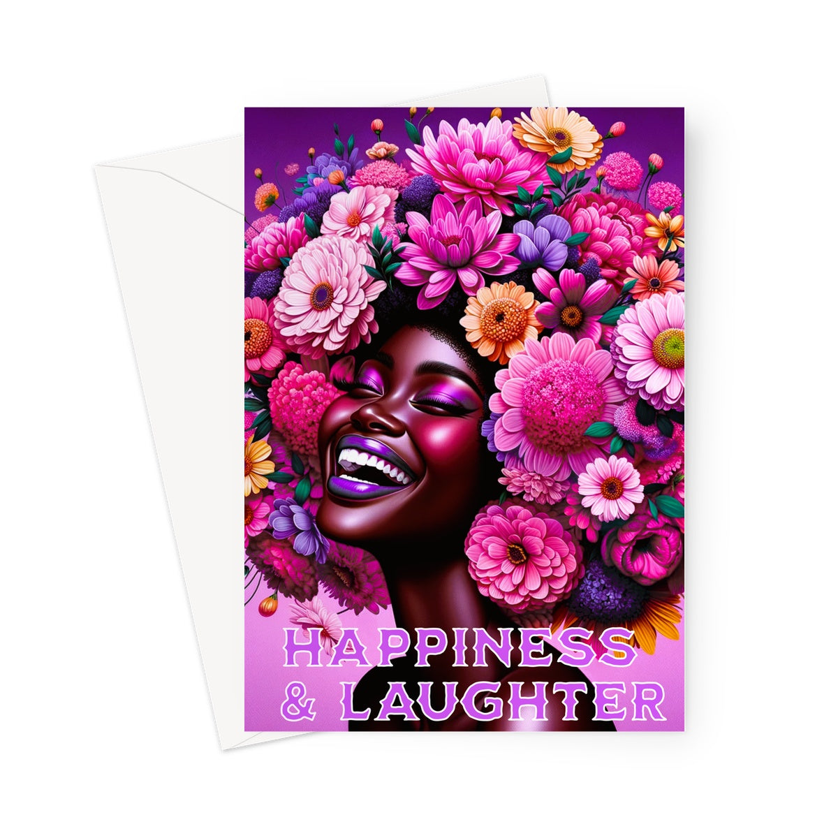 Happiness Bloom Greeting Card