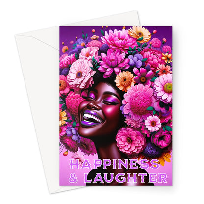 Happiness Bloom Greeting Card