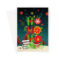 Ho Ho Ho Booklovers Greeting Card