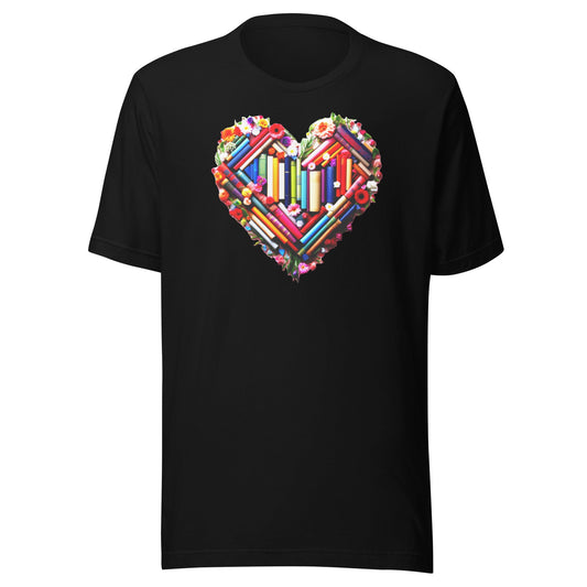 I Love Books Book Lover T-shirt