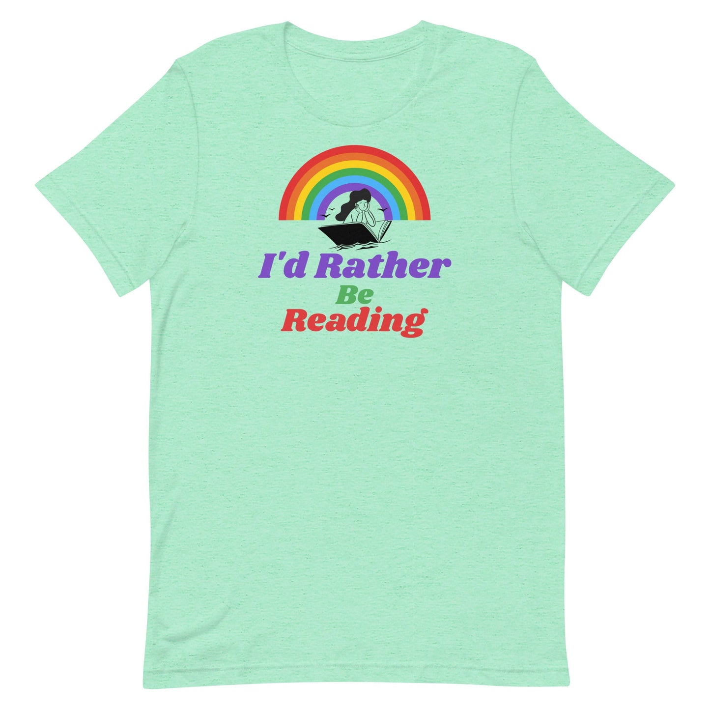 I'd Rather Be Reading Women's T-shirt