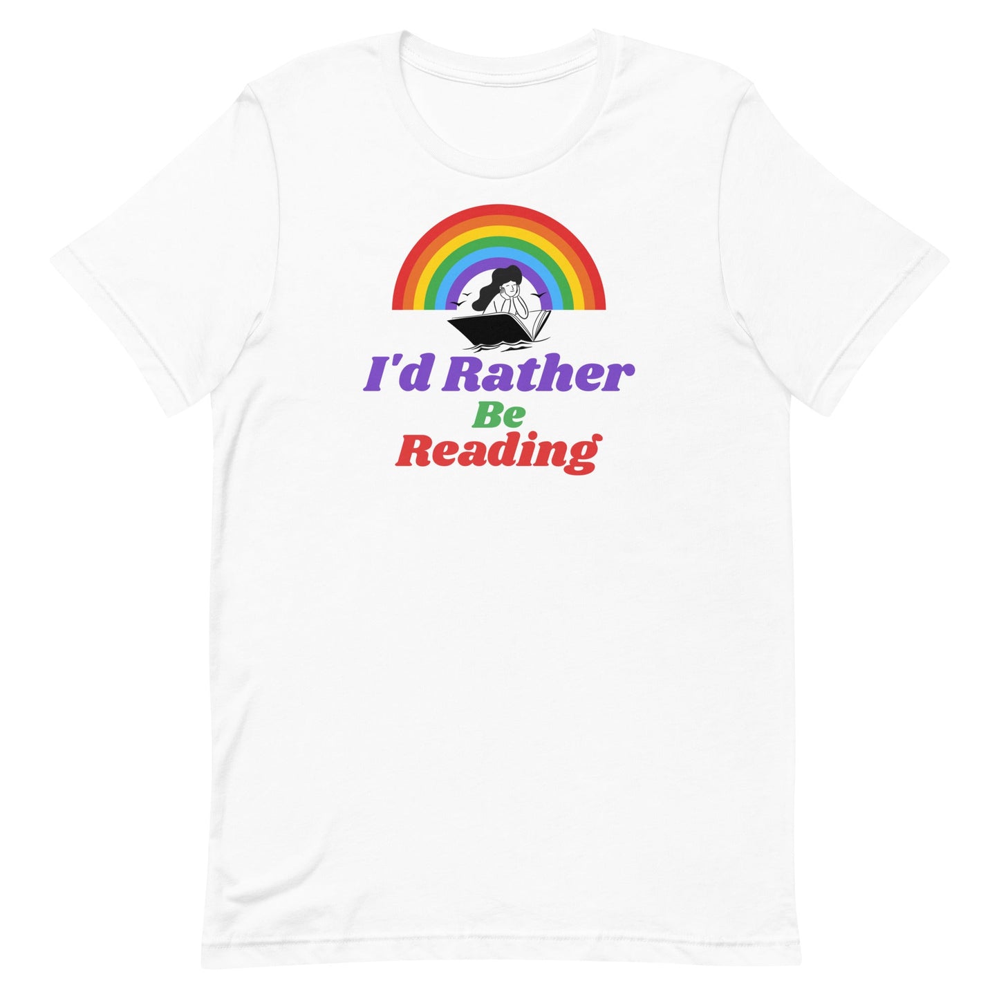 I'd Rather Be Reading Women's T-shirt