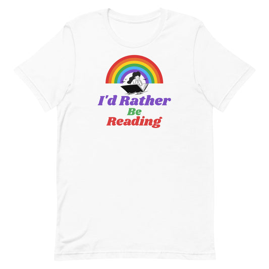 I'd Rather Be Reading Women's T-shirt