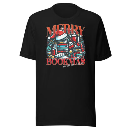 Merry Bookmas Ho ho ho Unisex T-shirt