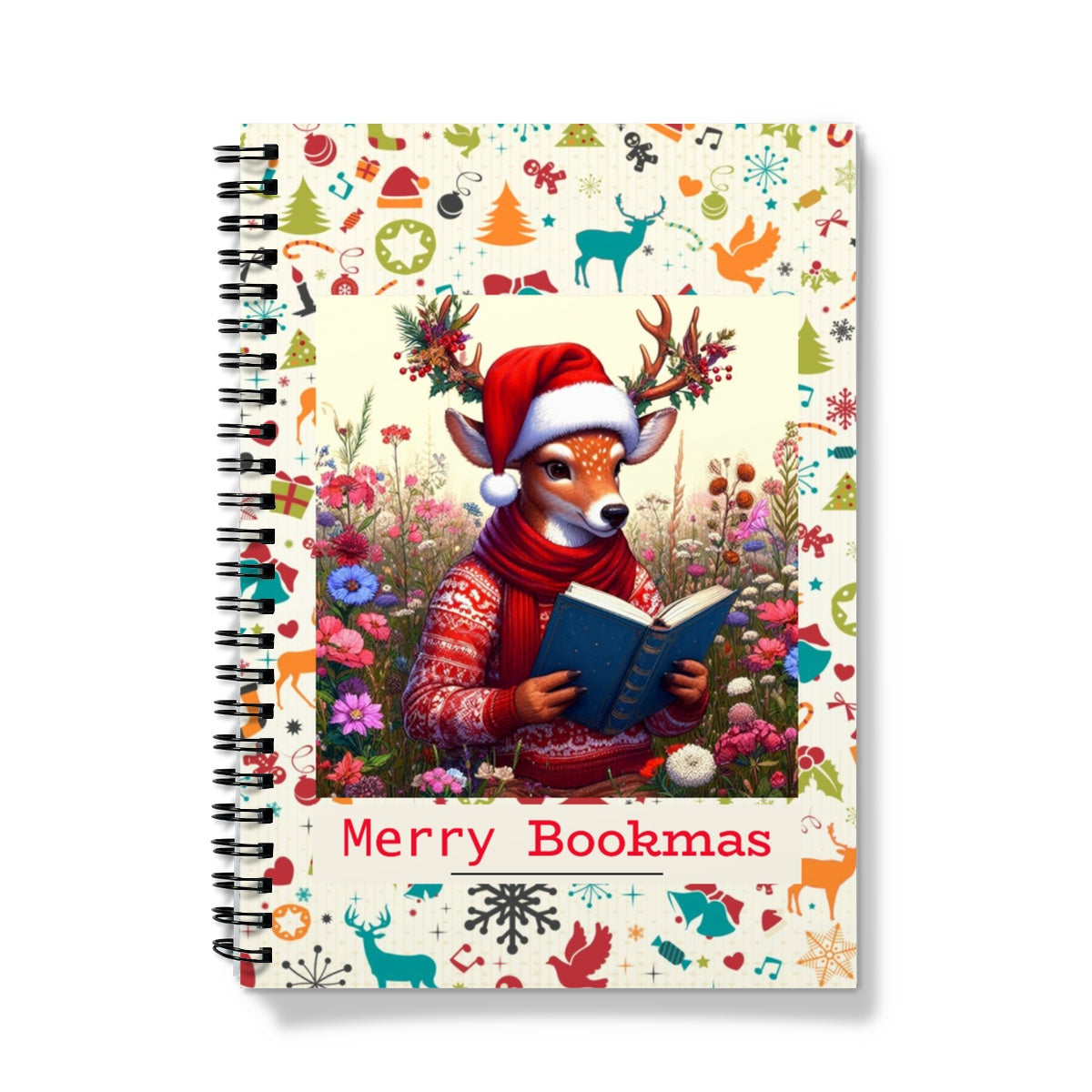Merry Bookmas Notebook