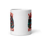 Merry Bookmas White Glossy Mug