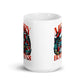 Merry Bookmas White Glossy Mug