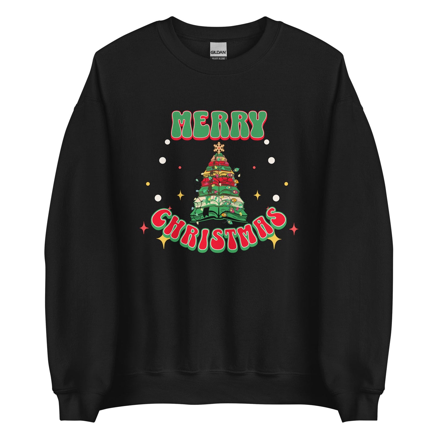 Merry Christmas Book Lovers Unisex Sweatshirt