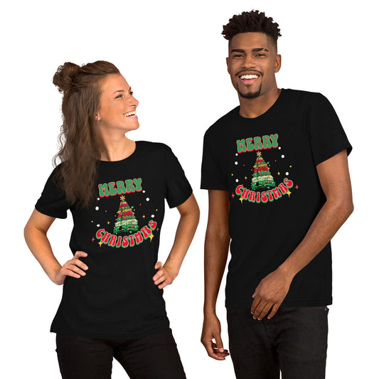 Merry Christmas Book Lovers Unisex T-shirt