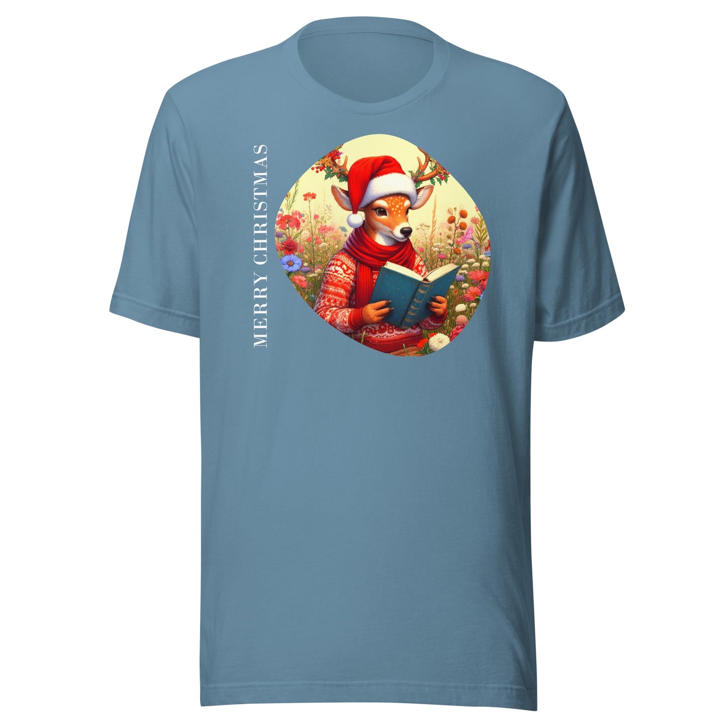 Merry Christmas Booklover Unisex T-shirt