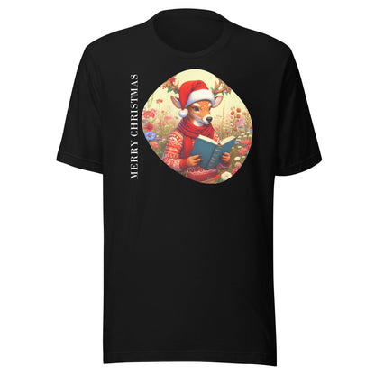 Merry Christmas Booklover Unisex T-shirt