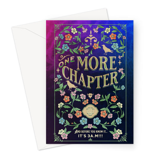 One More Chapter Greeting Card