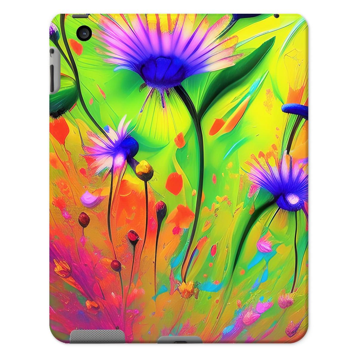 Painted Flowers Tablet Case
