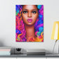 Princess Flashy Canvas Print