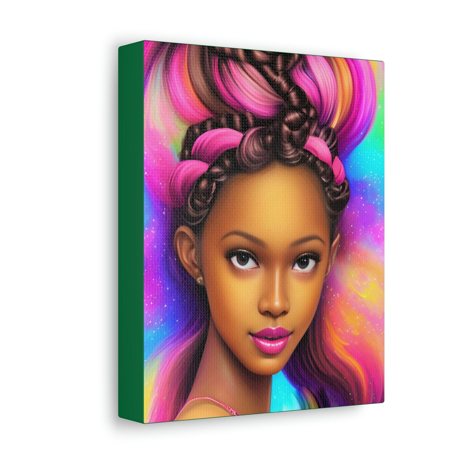 Princess Rainbow Canvas Print