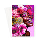 Purple Bloom Greeting Card