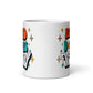 Read Books Everyday White Glossy Mug