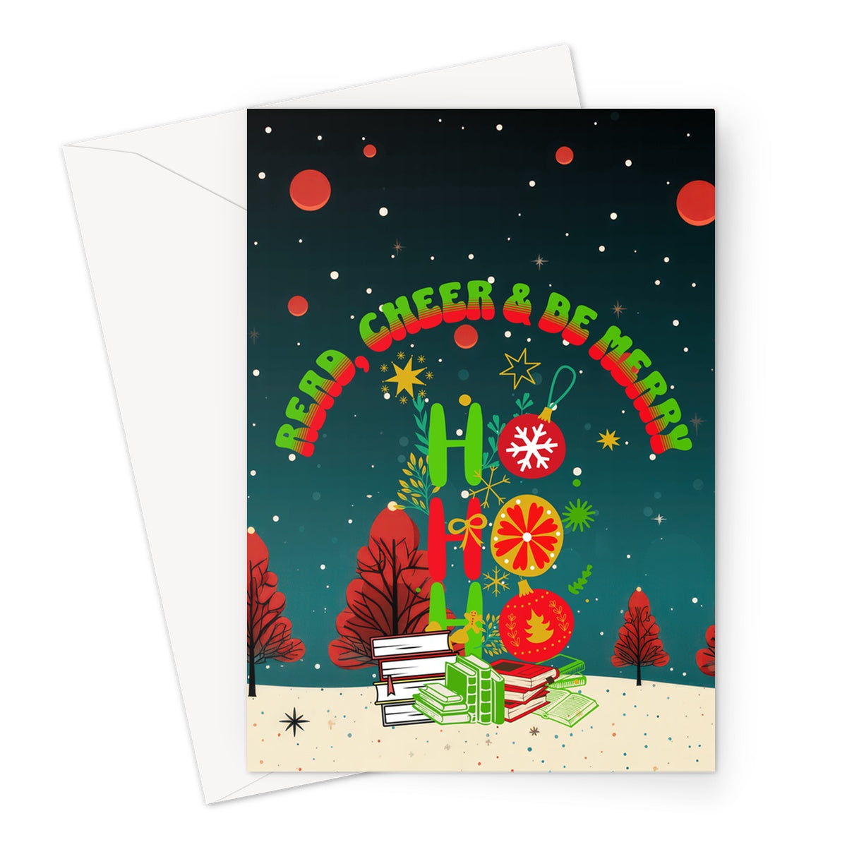 Read Cheer & Be Merry Greeting Card