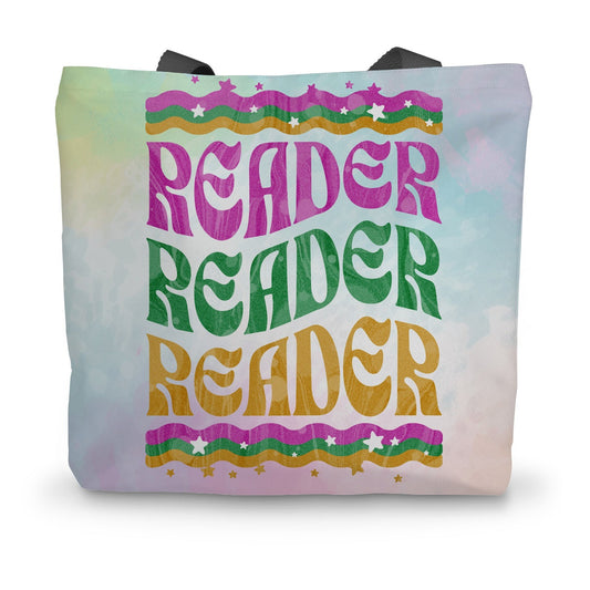 Reader Reader Canvas Tote Bag