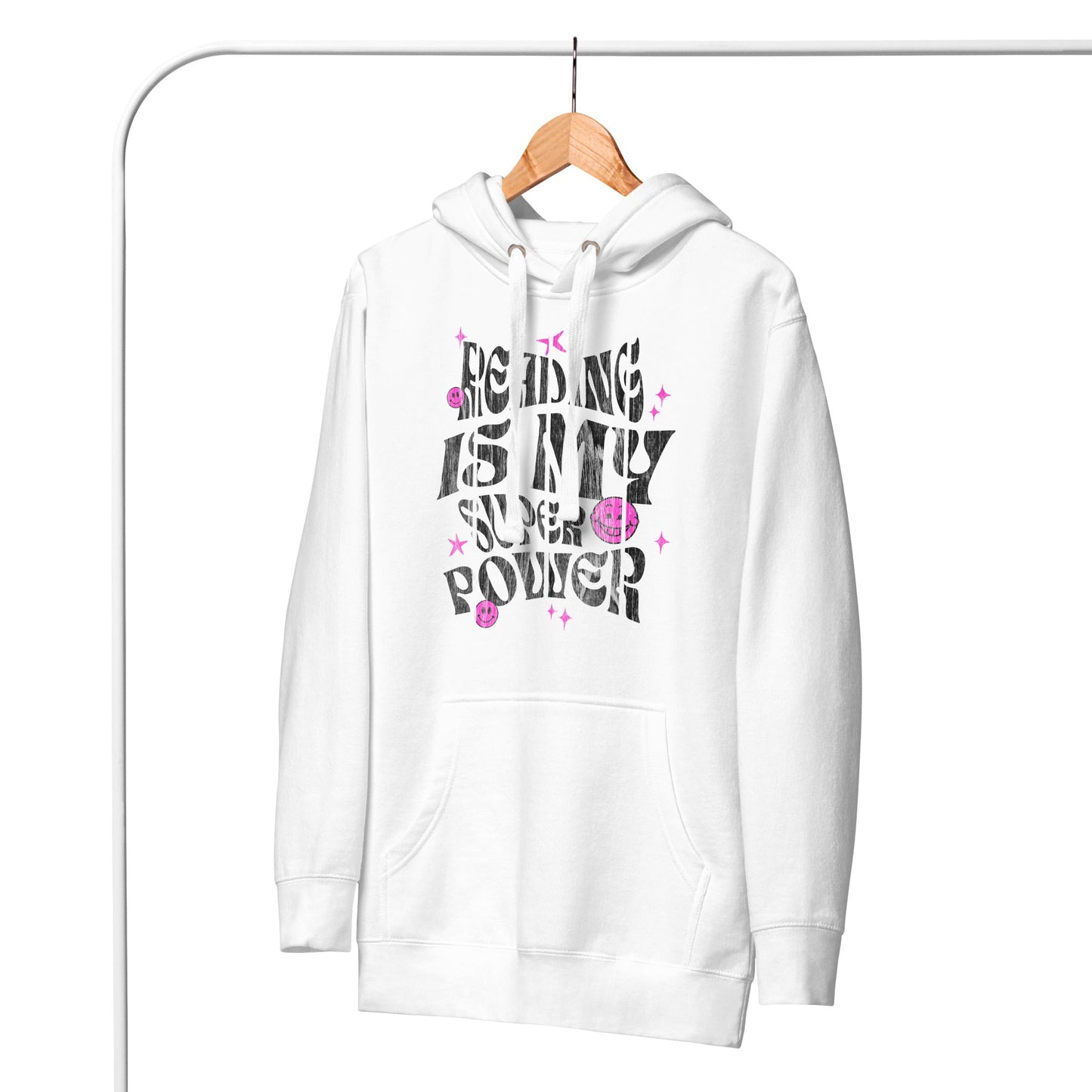 Reading Is My Superpower Unisex Hoodie