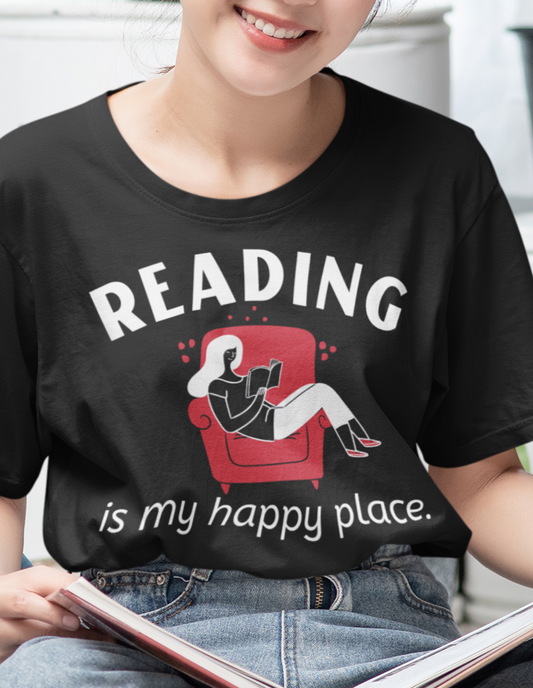Reading is My Happy Place Women's T-shirt