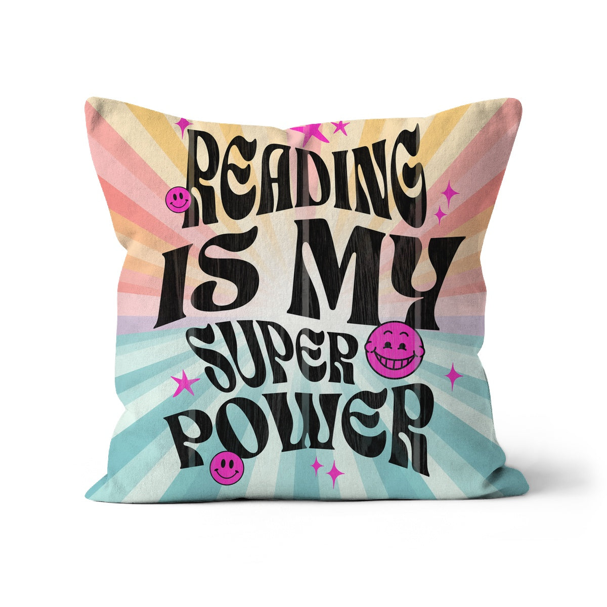 Reading is My Superpower Cushion