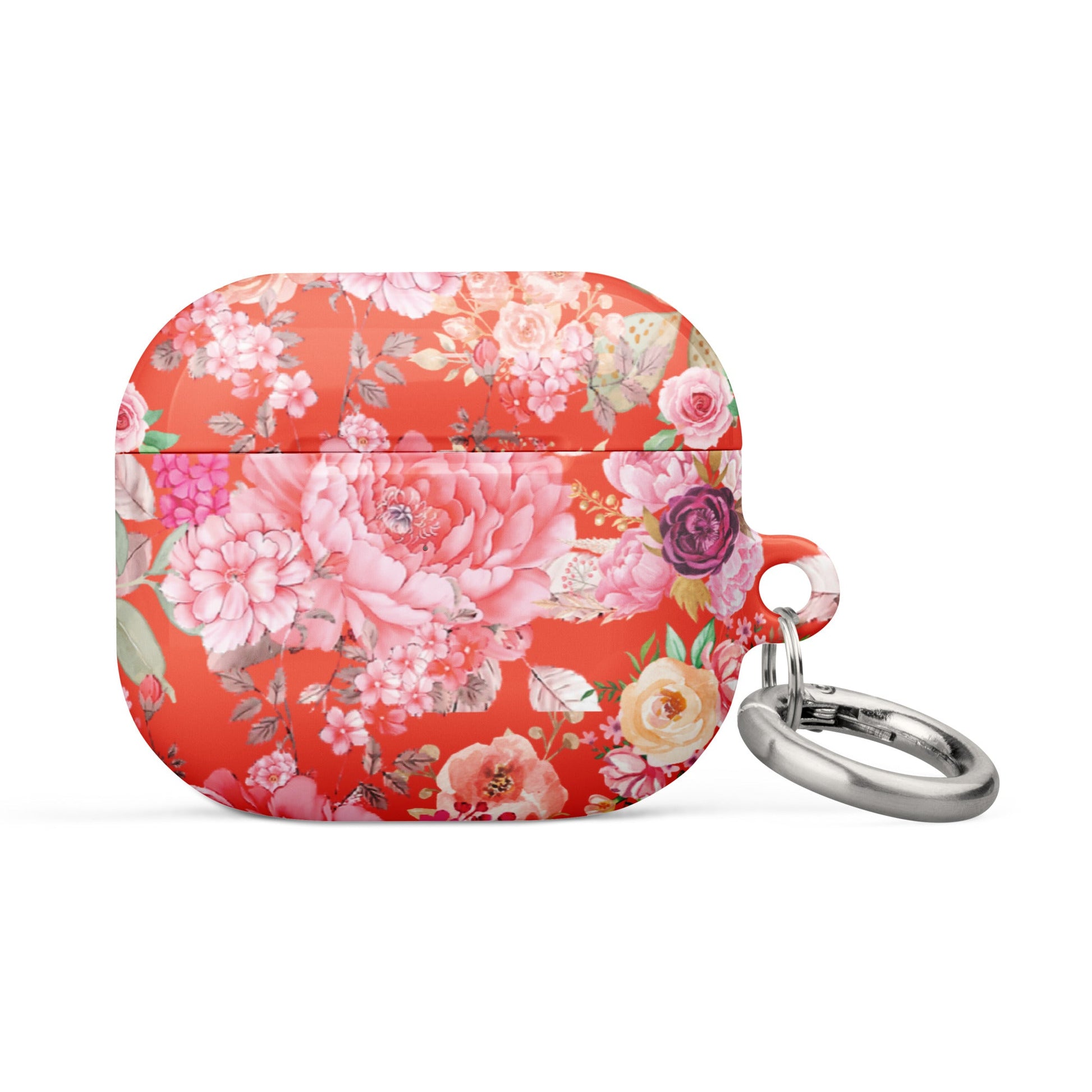 Red Floral Case for AirPods®