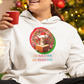 Reindeer I'd Rather Be Reading Unisex Hoodie