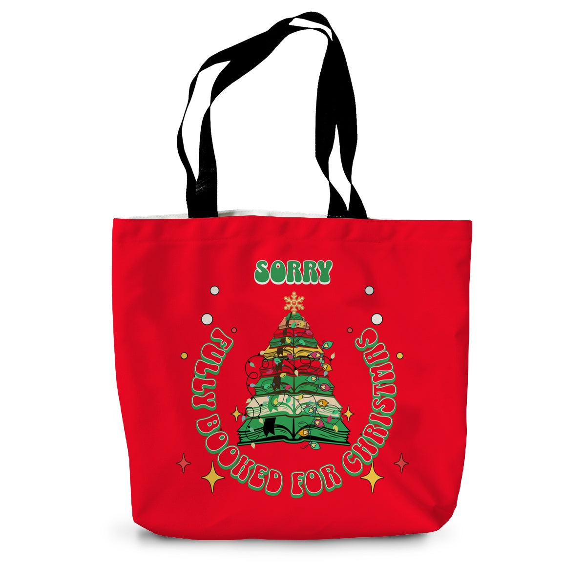 Sorry Fully Booked for Christmas Canvas Tote Bag