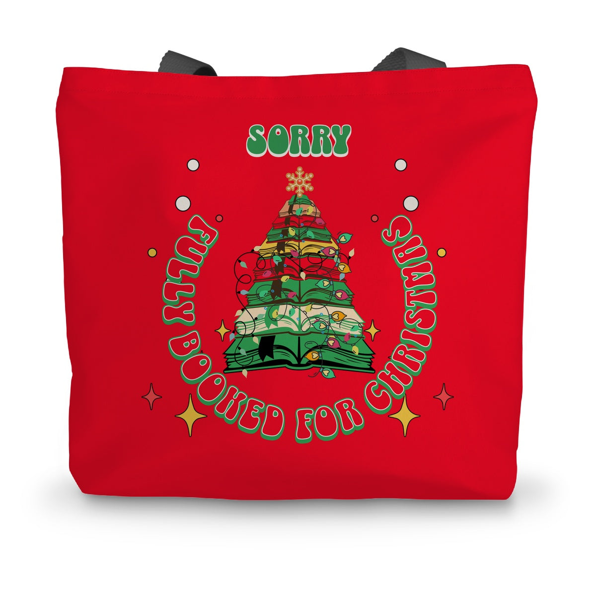 Sorry Fully Booked for Christmas Canvas Tote Bag