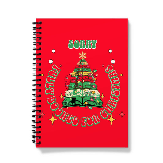 Sorry Fully Booked for Christmas Spiral Notebook