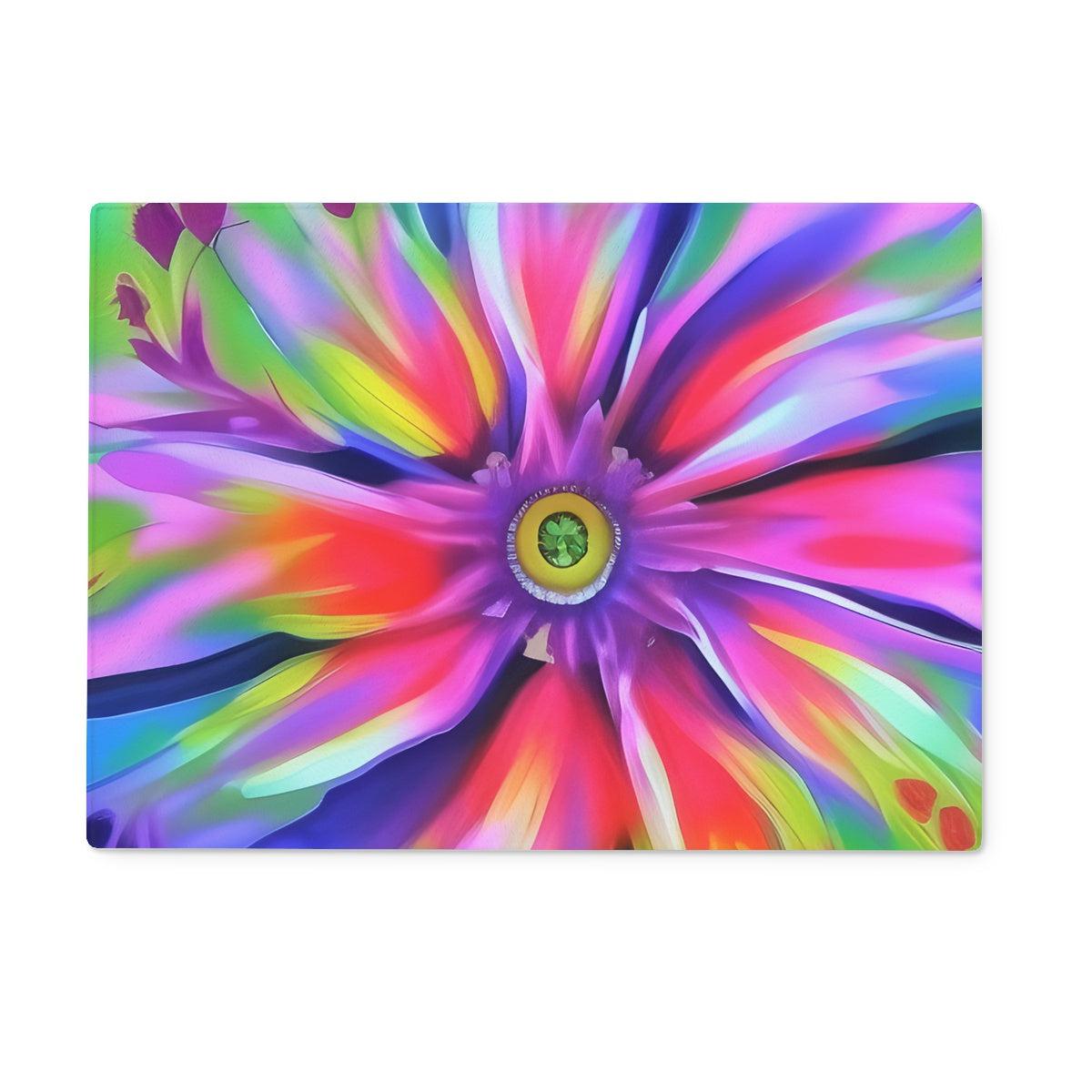 Surreal Flower Chopping Board