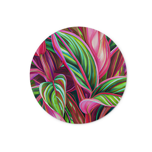 Tropical Leaves Chopping Board