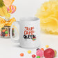 True Crime Queen White Glossy Mug