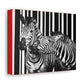 Two Zebras Canvas Print.