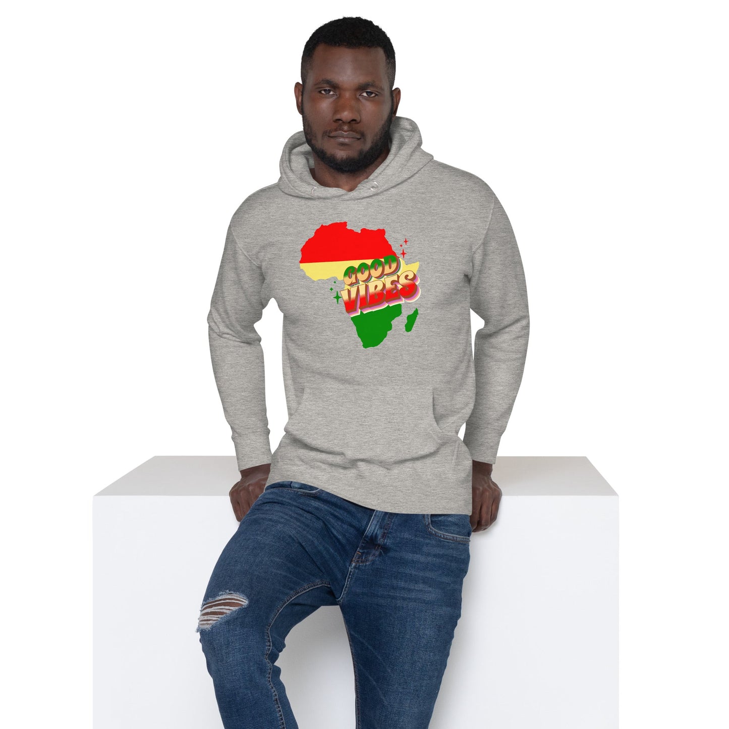 African Good Vibes Men's Hoodie