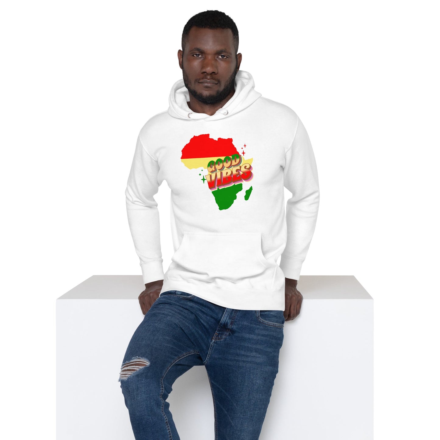 African Good Vibes Men's Hoodie