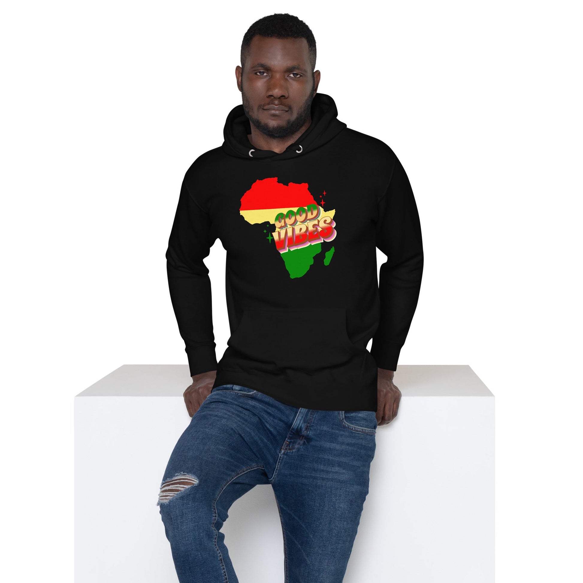 African Good Vibes Men's Hoodie