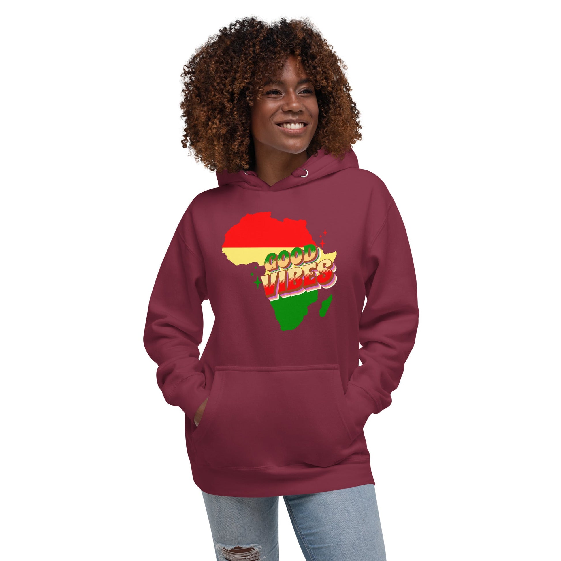 African Good Vibes Women's Hoodie