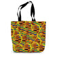 African Pattern Canvas Tote Bag