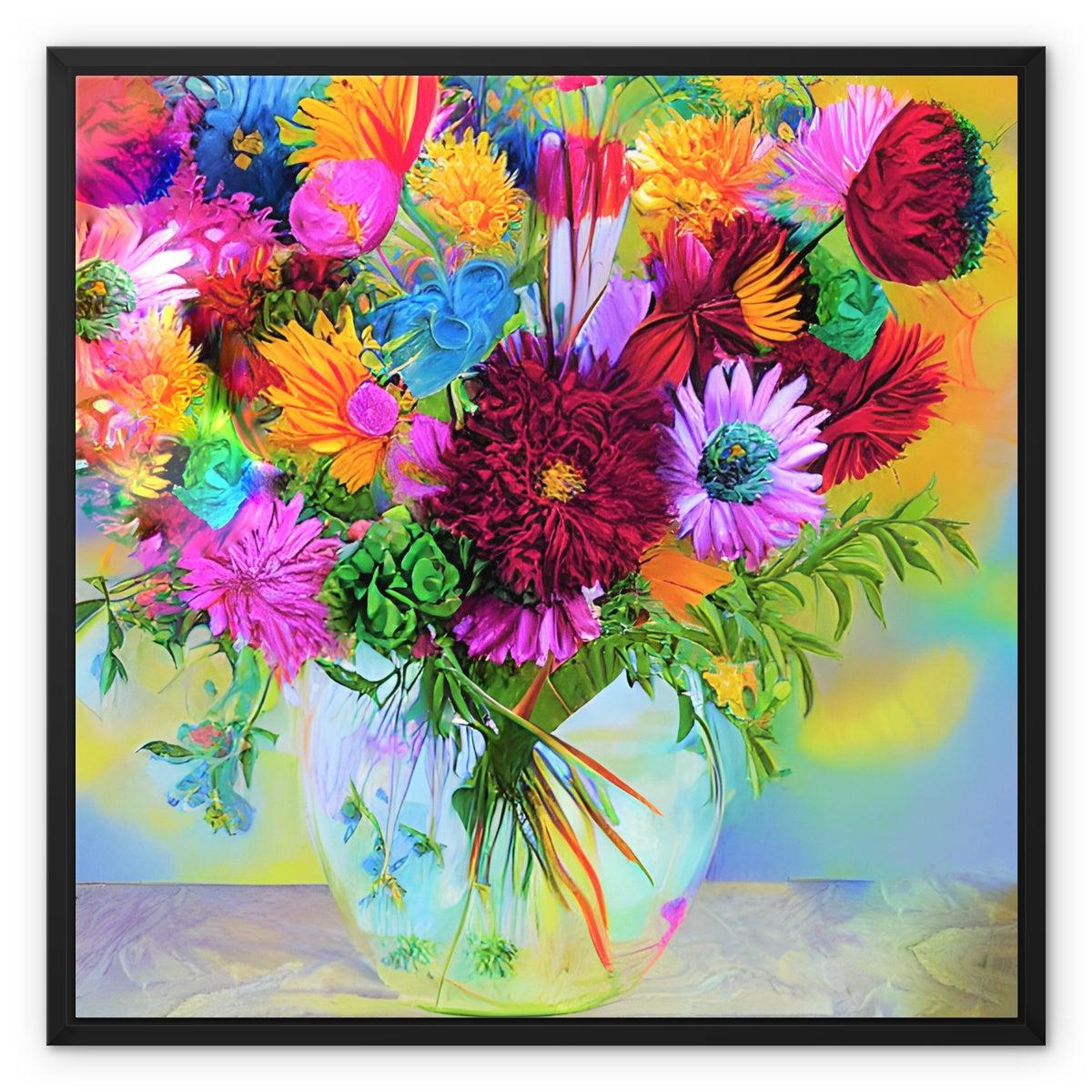 Blooming Framed Canvas