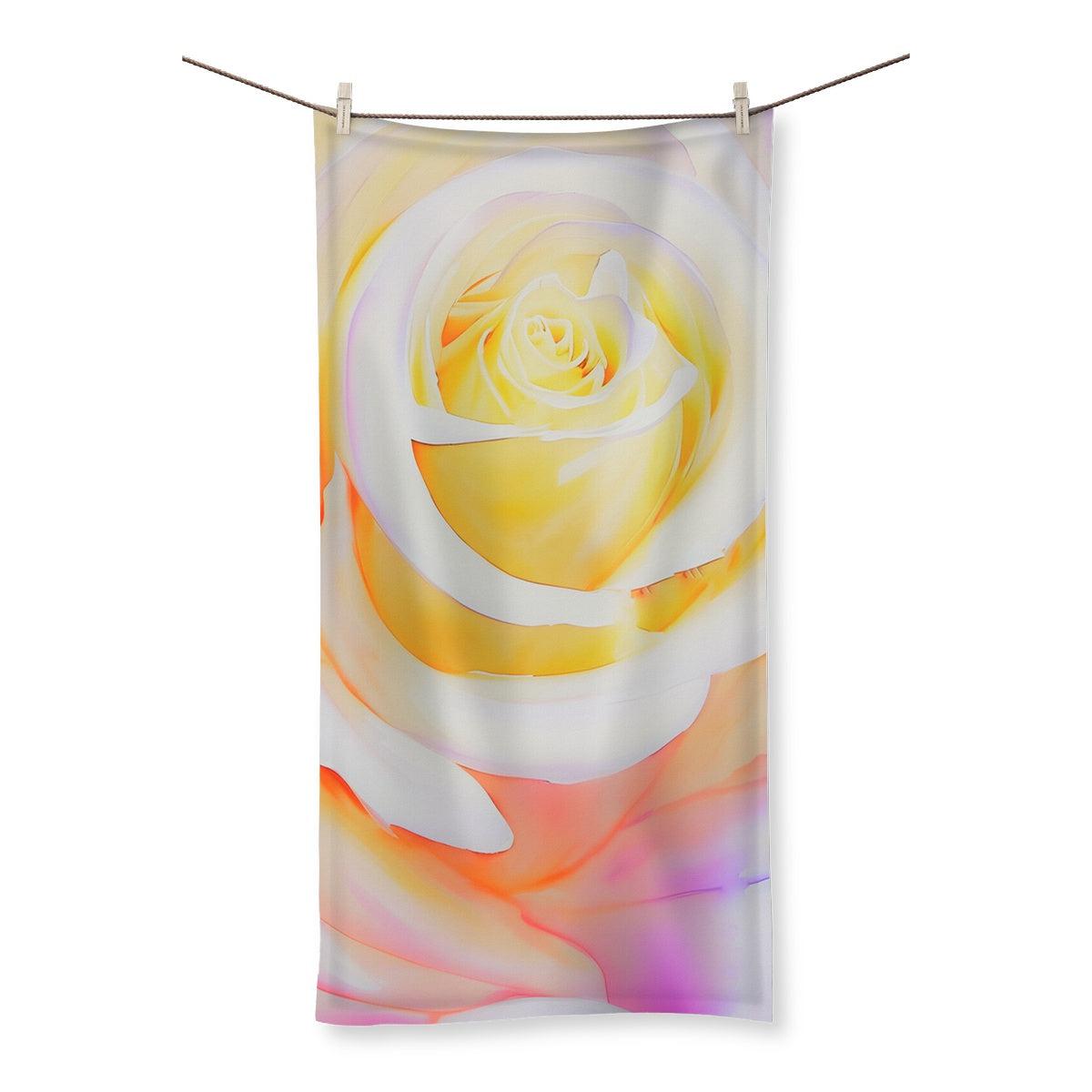 Cream Rose Towel