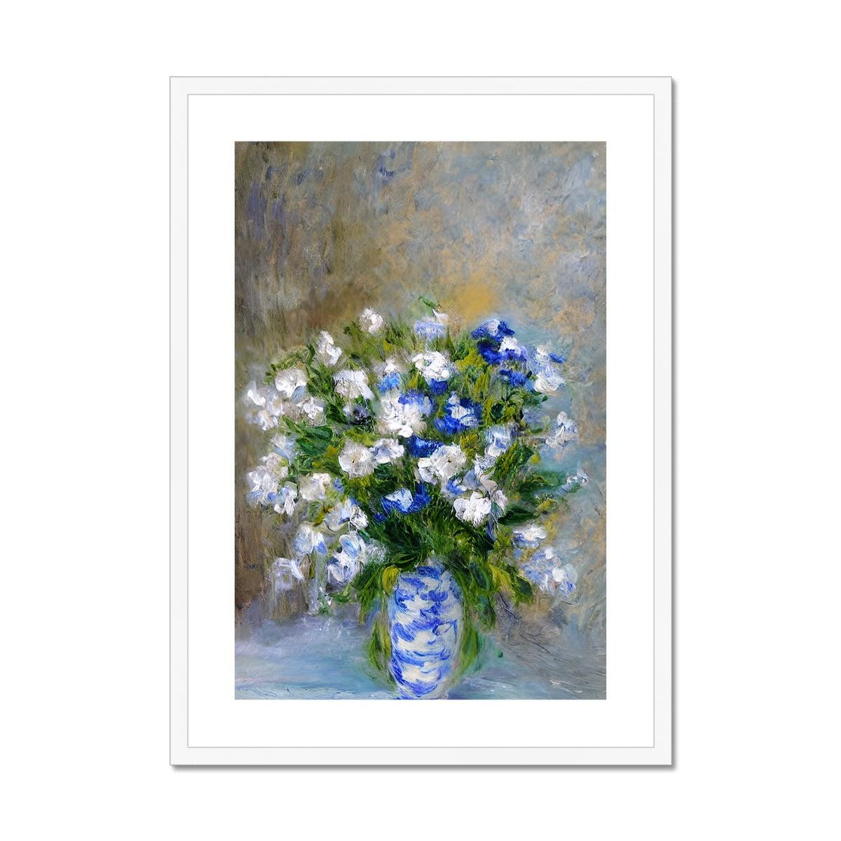 Digital Blues Framed & Mounted Print