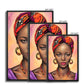 Goddess Africa Framed Canvas
