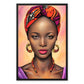 Goddess Africa Framed Canvas