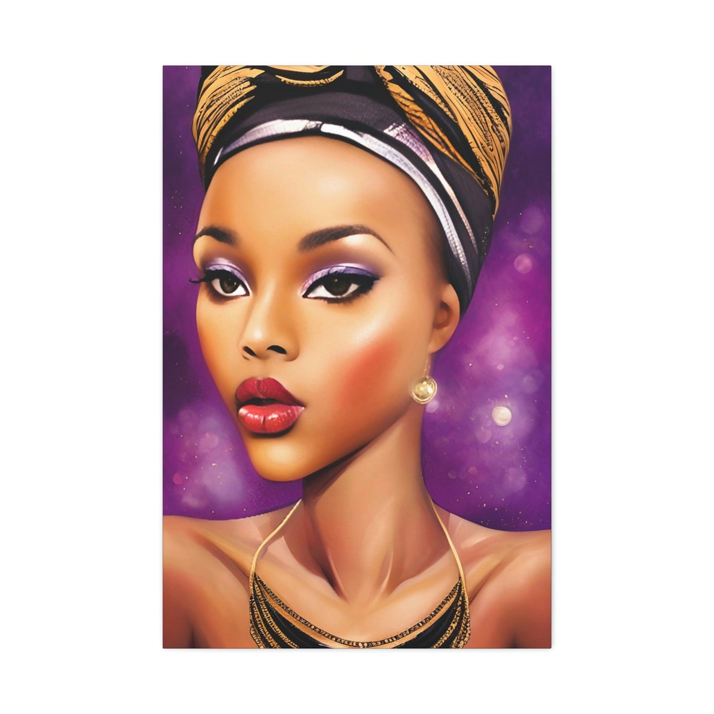 Goddess African Canvas Print
