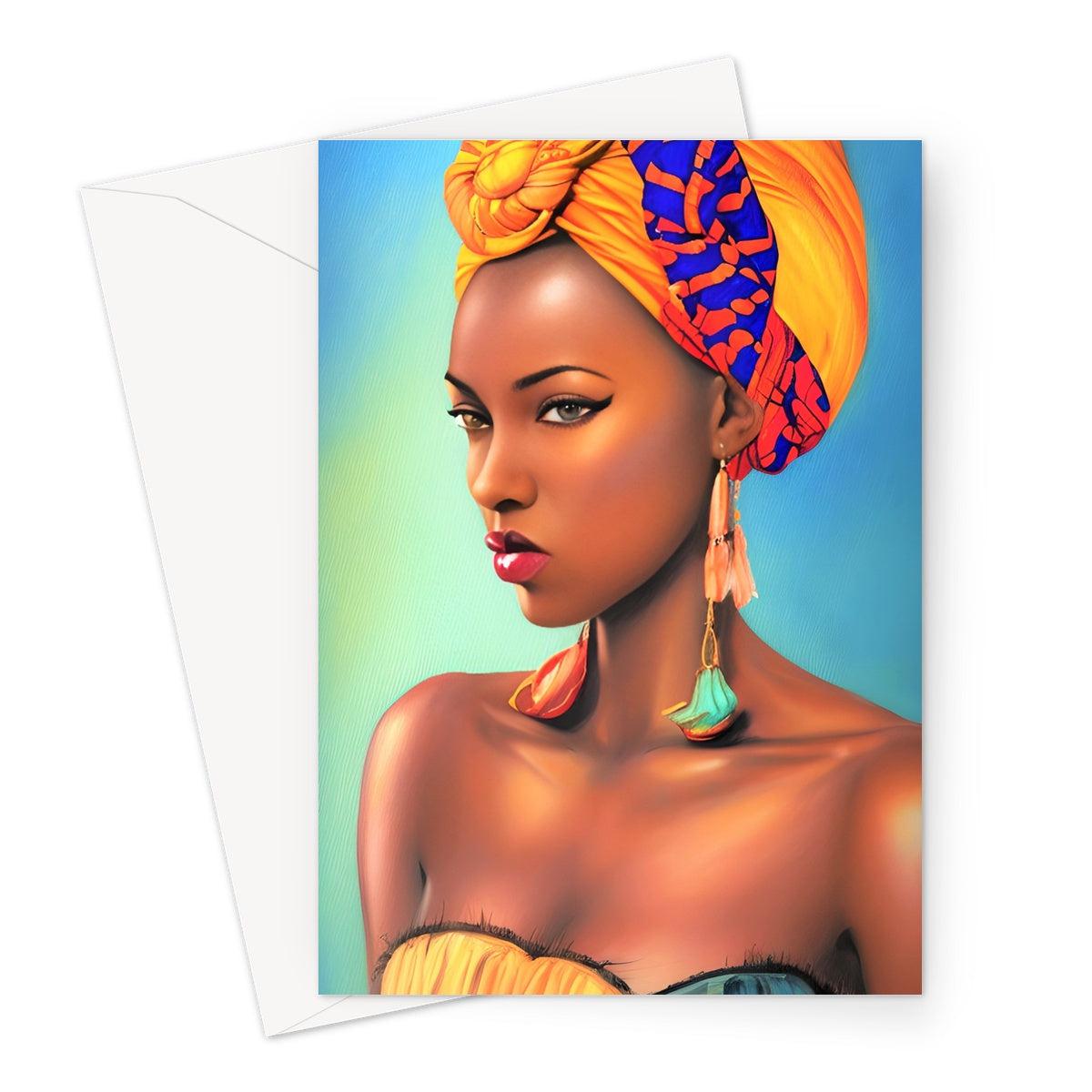 Goddess Blessed Greeting Card